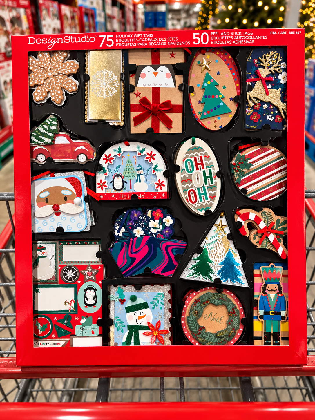 Etiquetas Navideñas para Regalos DesignStudio 125 piezas