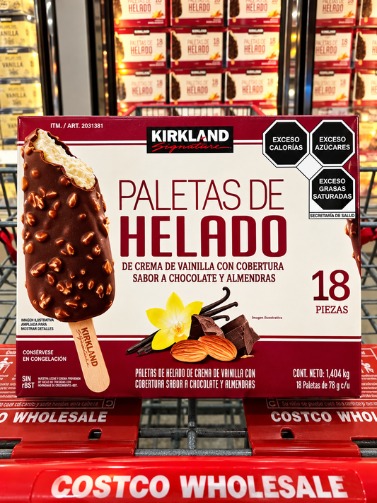 Paletas de Helado Kirkland Signature 18 piezas