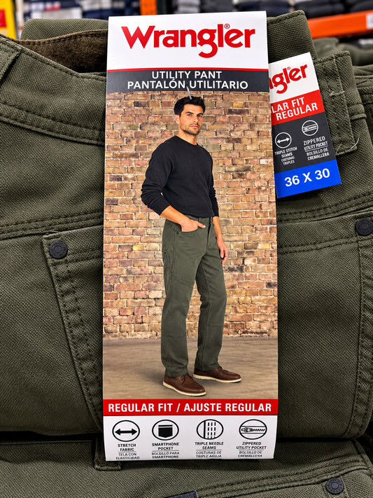 👖Pantalón Wrangler Utility para caballero