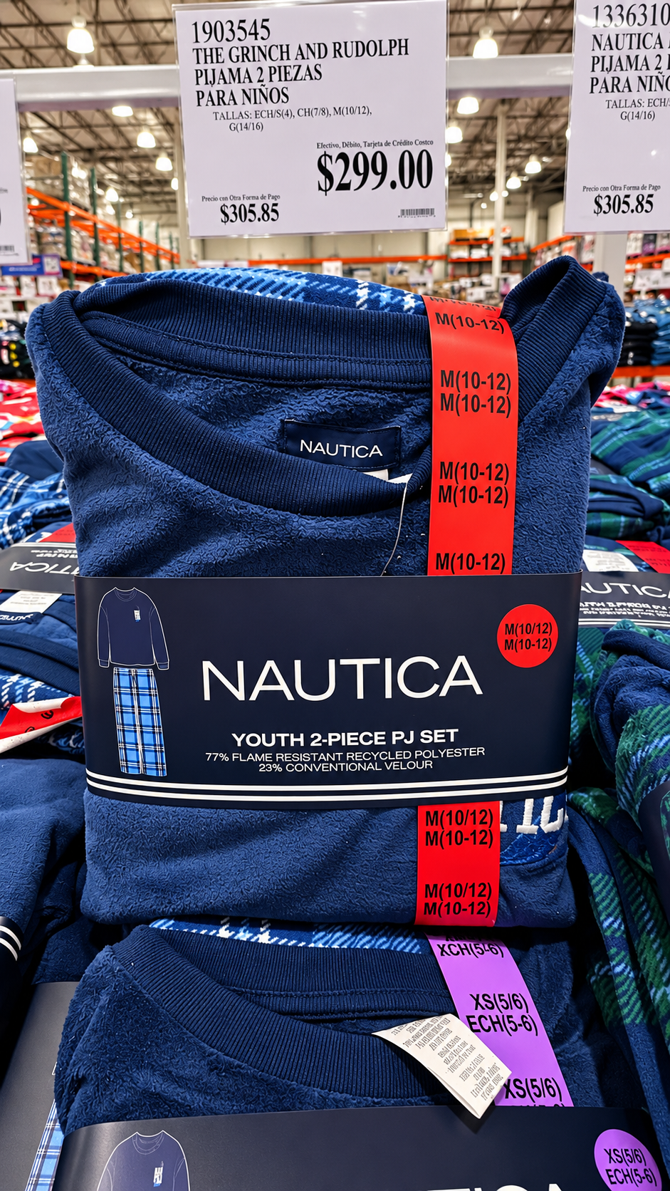 🧸 Pijama Nautica juvenil 2 piezas