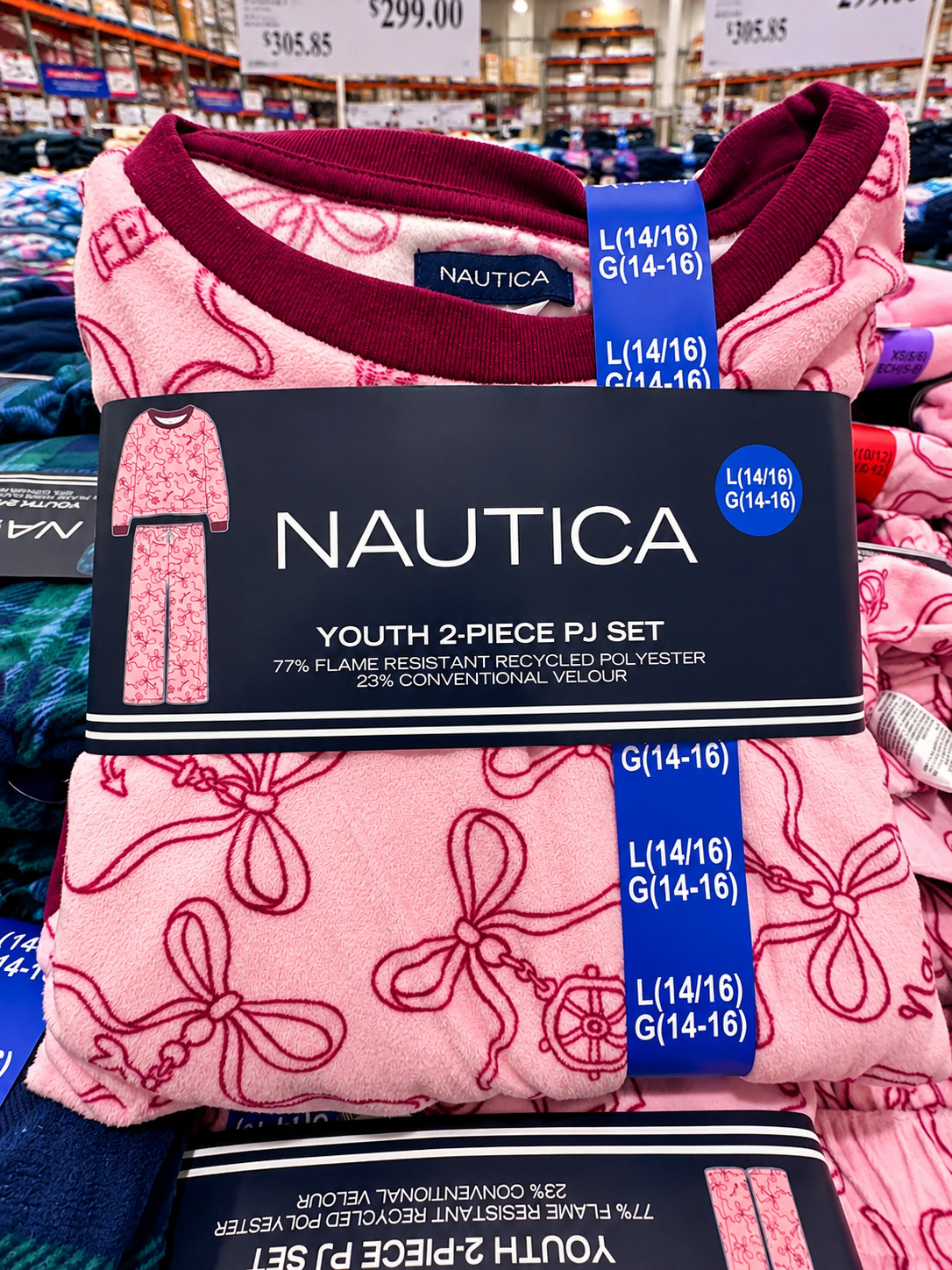 🧸 Pijama Nautica juvenil 2 piezas