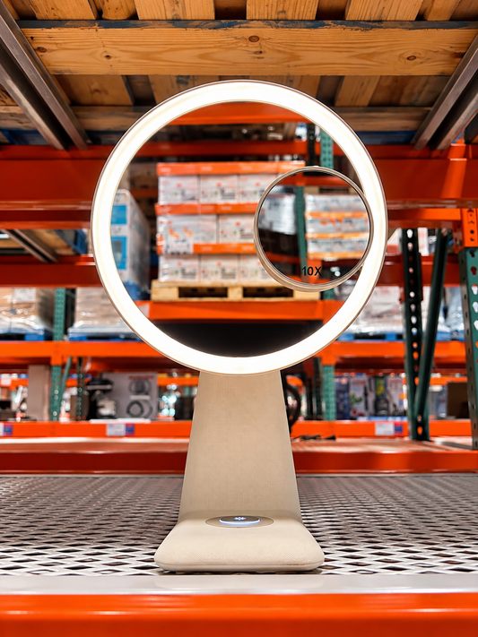 Espejo de tocador con lámpara LED 2 en 1 Allspace