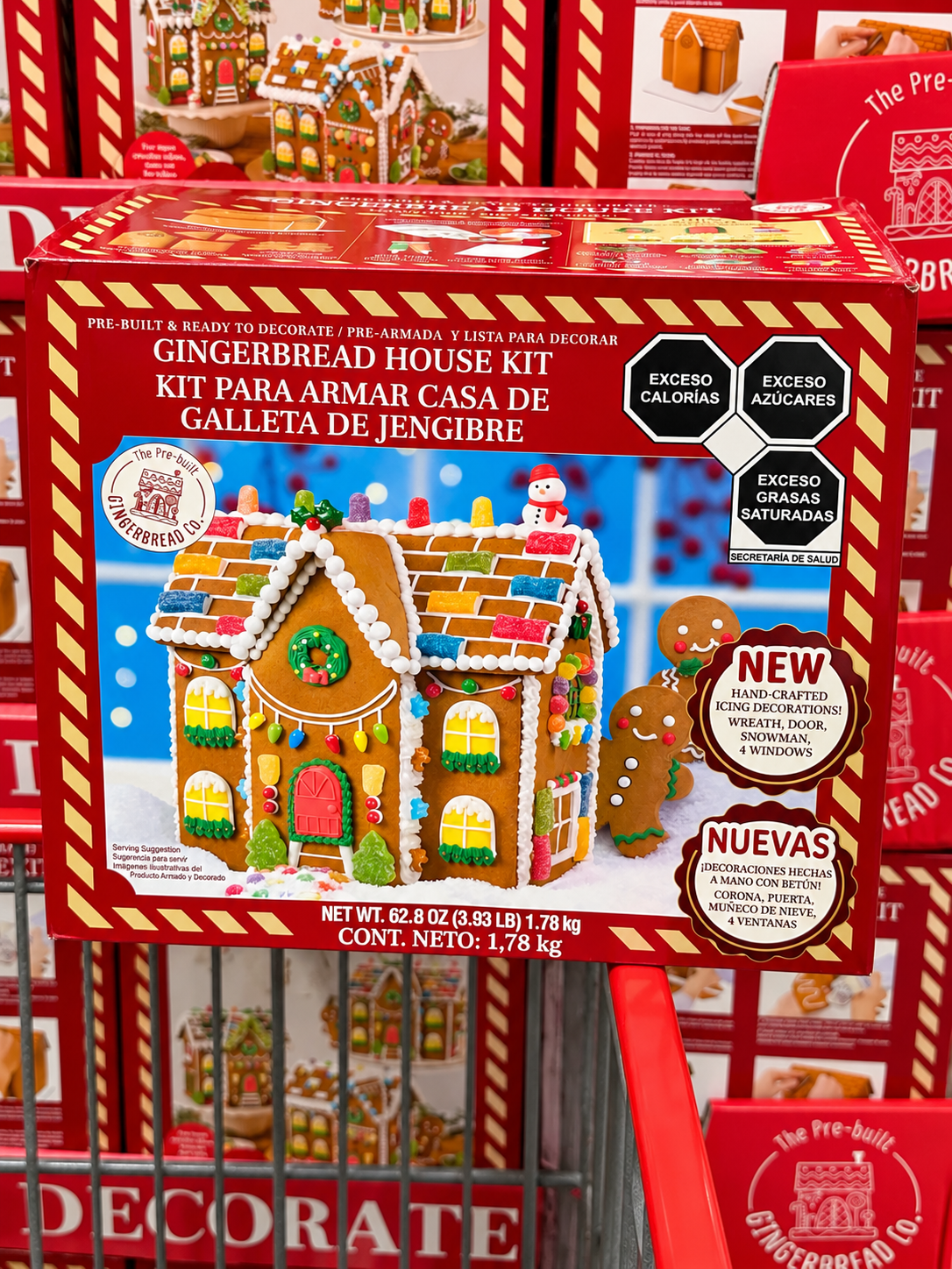 🏠 Kit para Armar Casa de Galleta de Jengibre